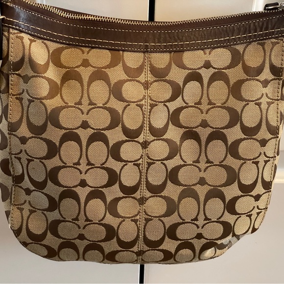 Coach Handbag, Brown with Silver hardware - Picture 5 of 5